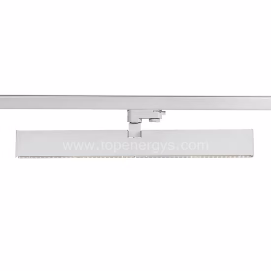Faretto a binario LED orientabile da 40 W con elevata emissione di lumen